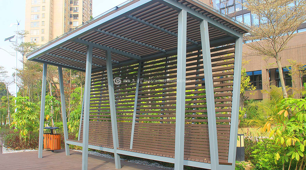 东城体育公园钢结构座椅